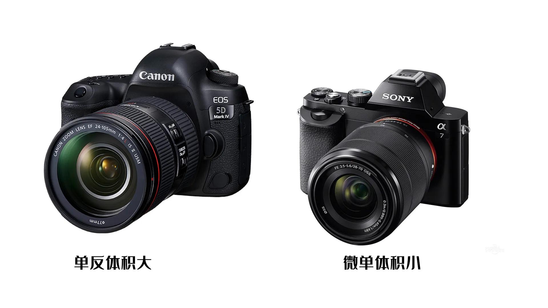 新手单反相机与微单哪个拍照好,数码微单相机和数码单反相机区别
