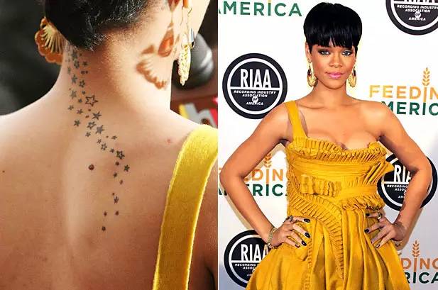 好莱坞明星的纹身,好莱坞纹身女明星