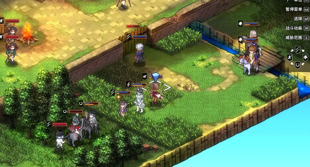 法兰西的优雅,战场上的鸢尾花开——国人SRPG巨作《圣女战旗》