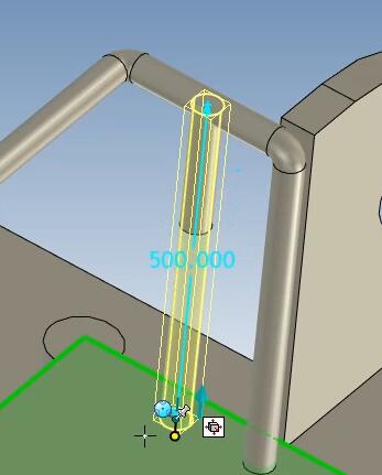 caxa3d实体设计滑梯,caxa三维球旋转教学