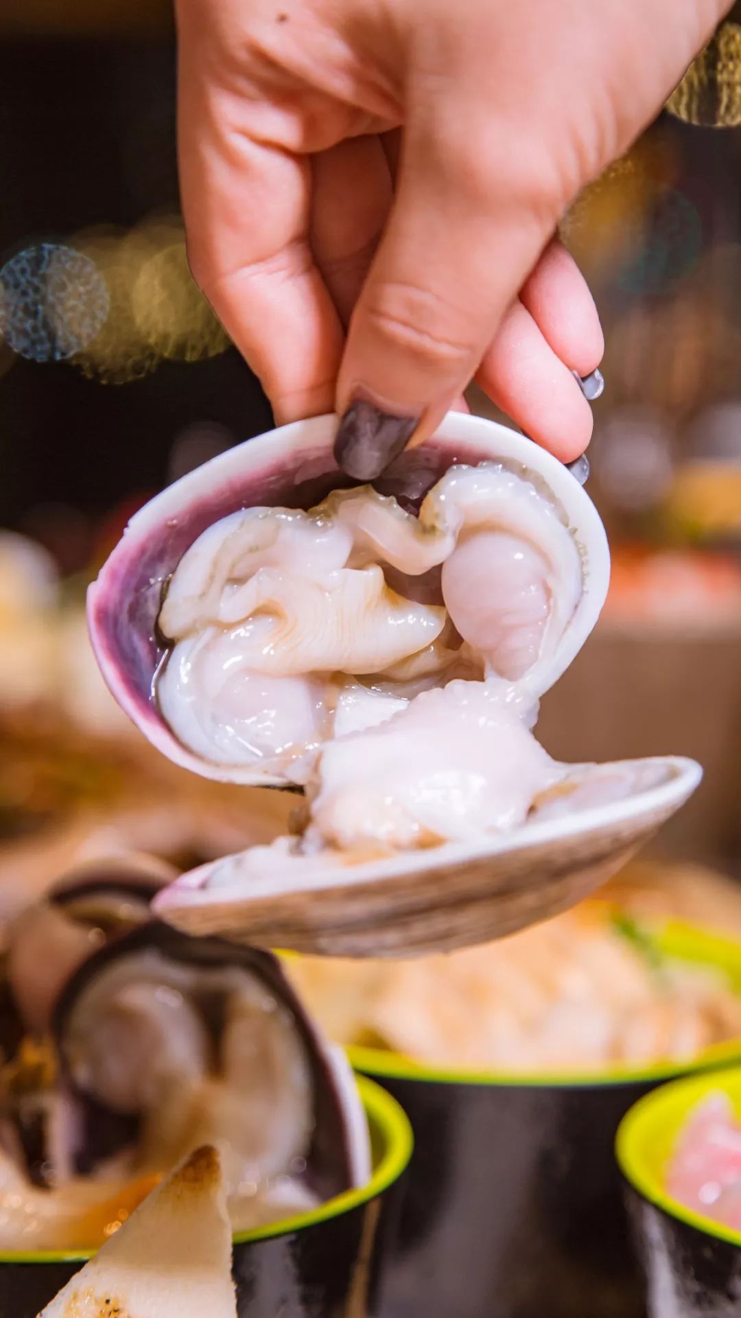 象拔蚌拼鹅肝三文鱼刺身拼盘,象拔蚌三文鱼鹅肝刺身拼盘