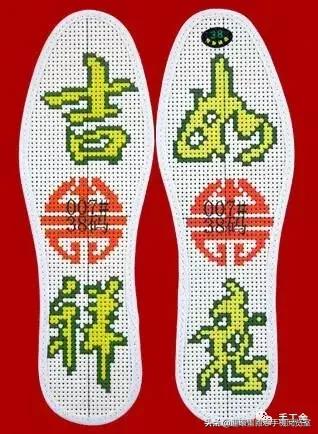 手工艺术鞋垫7层,手工鞋垫美术