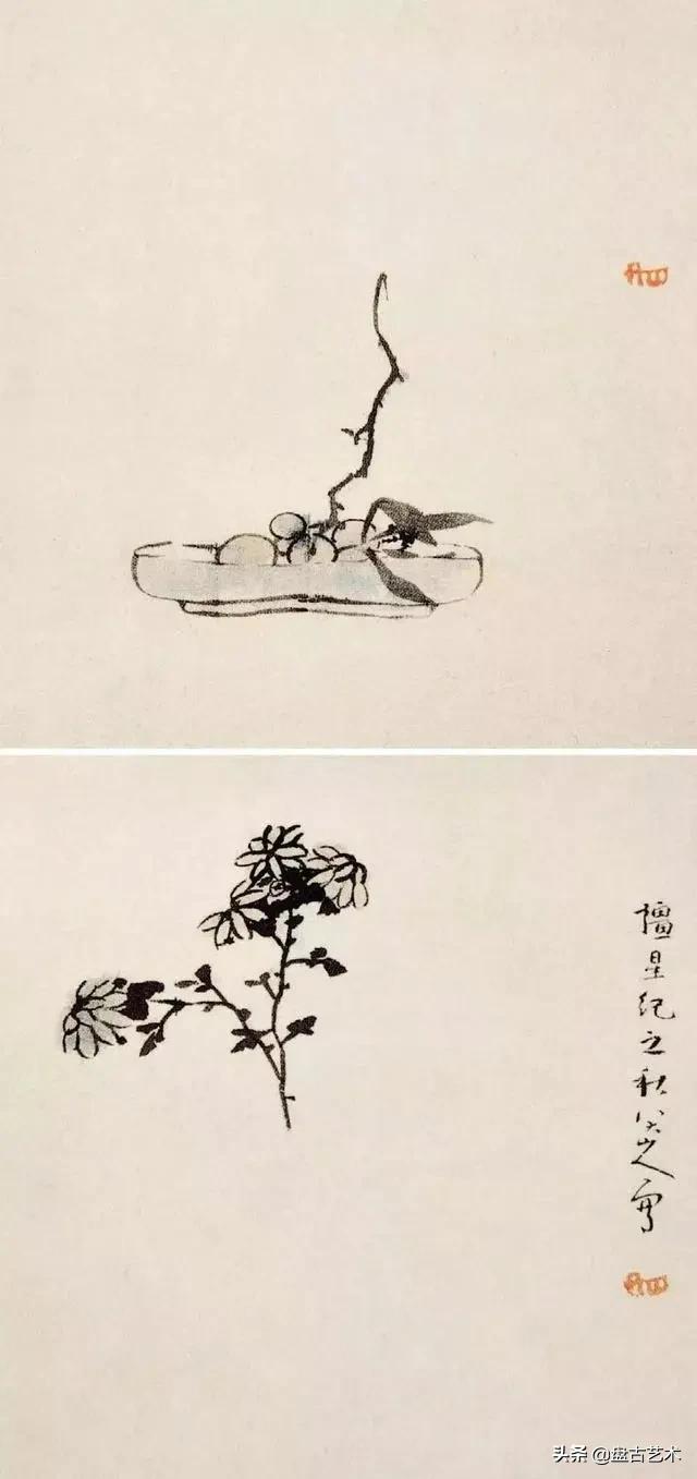 画出艺术家人生大寂寞的国画艺术作品——盘古油画艺术