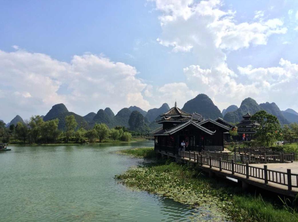 盛世山水盆景,盛世山水原创