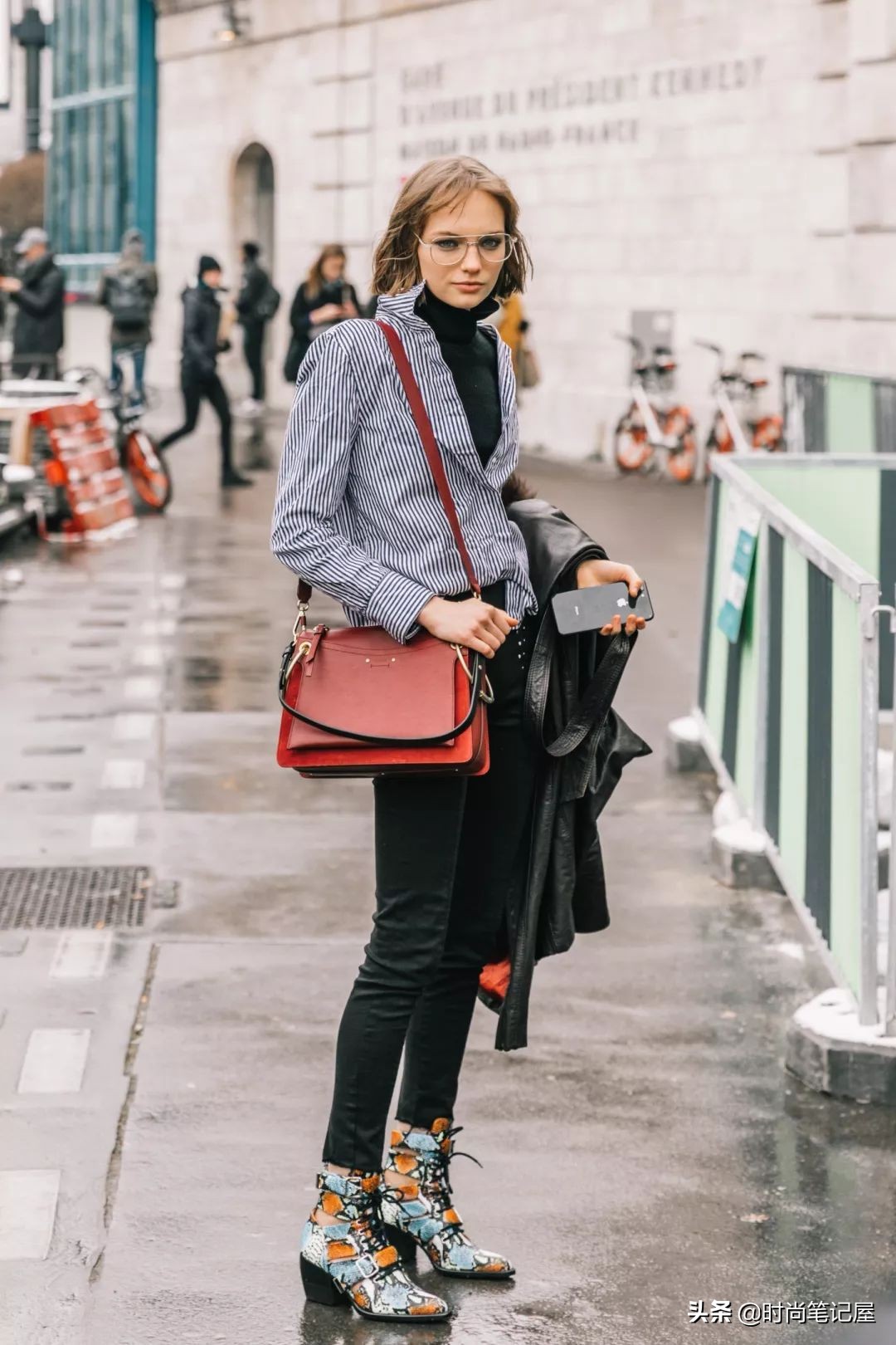 爆款撞色慵懒风毛衣穿搭,毛衣衬衫外套长款慵懒风穿搭