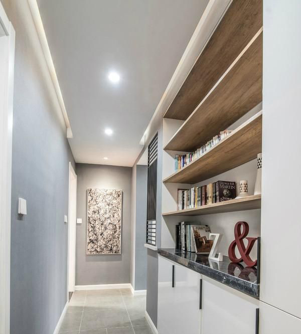 房屋走廊尽头空间怎么利用,房子有很长的走廊怎么利用