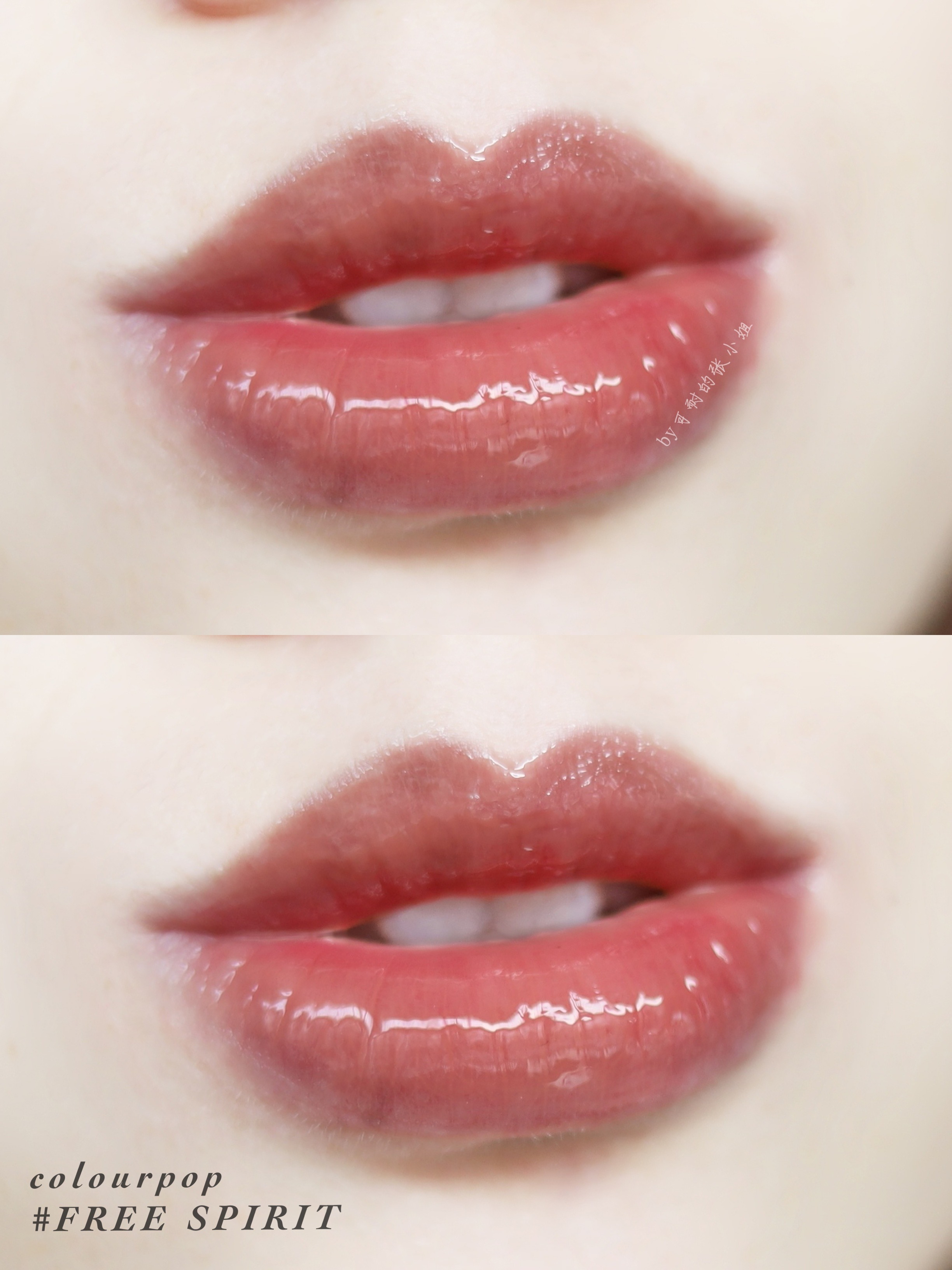 看到最后不笑算我输vip特辑,colourpop镜面唇釉试色