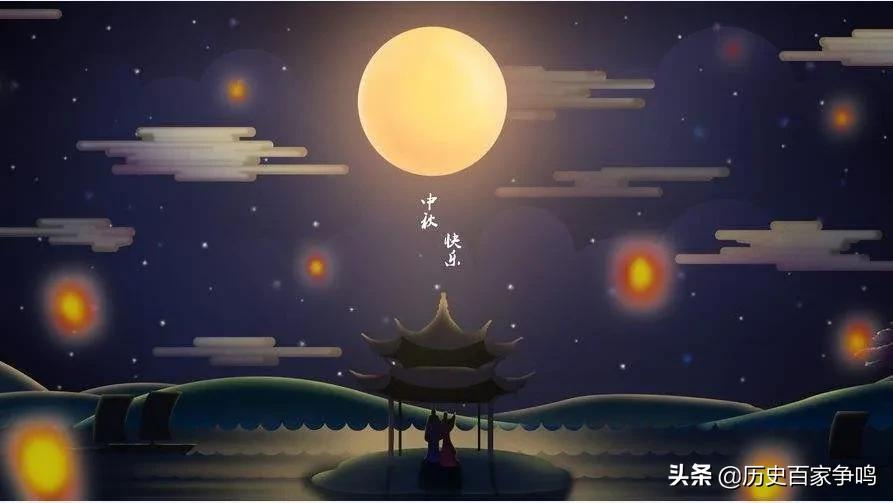 中秋说月亮,中秋嫦娥玉兔的描写