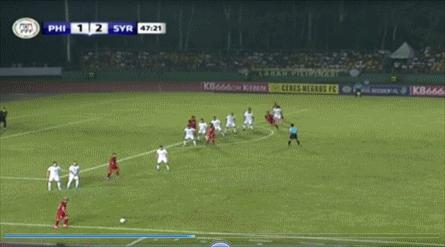 叙利亚国足打进自家球门,叙利亚踢赢国足