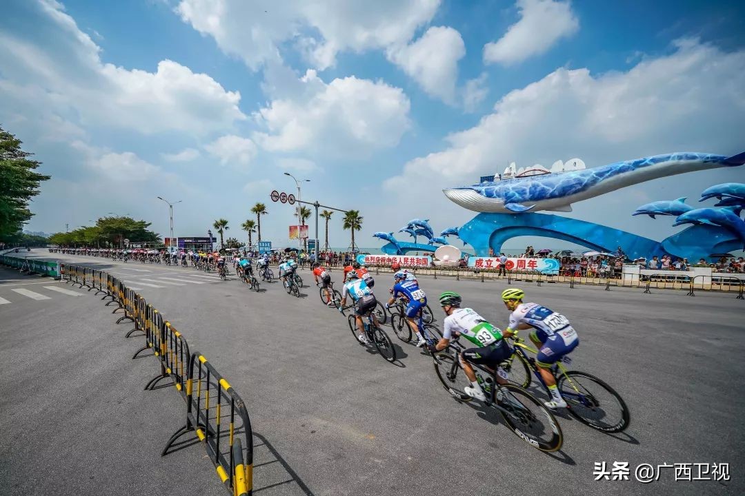 北海环广西,2023环广西公路赛震撼场面