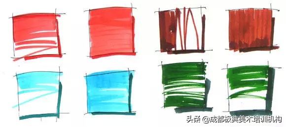 如何使用马克笔画出渐变色,如何使用马克笔