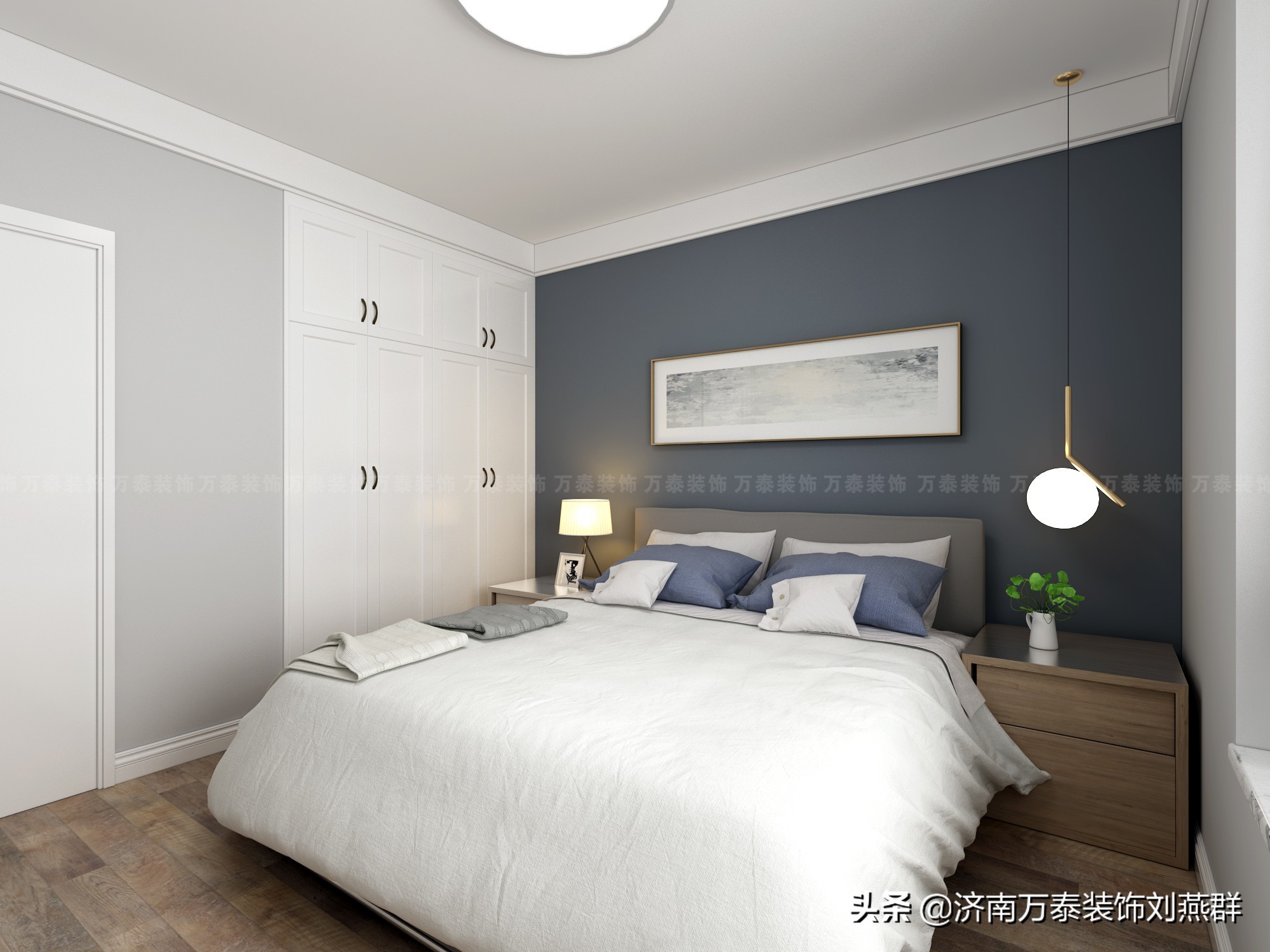 济南龙湖春江郦城82平装修,济南龙湖春江郦城126平装修样板间