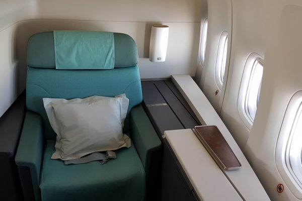 大韩航空787-9头等舱,大韩航空747-8商务舱体验去美国