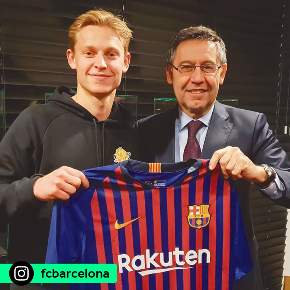 德容转会拜仁,曝德容希望继续留在巴萨踢球