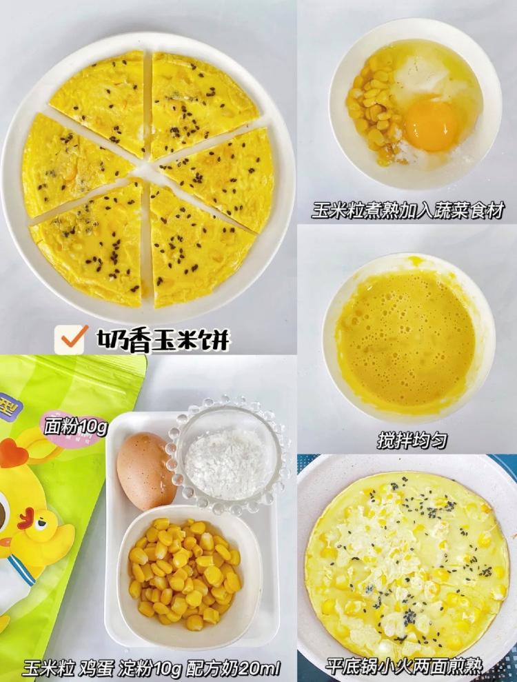 宝宝辅食饼食谱大全8个月,宝宝辅食食谱大全小饼