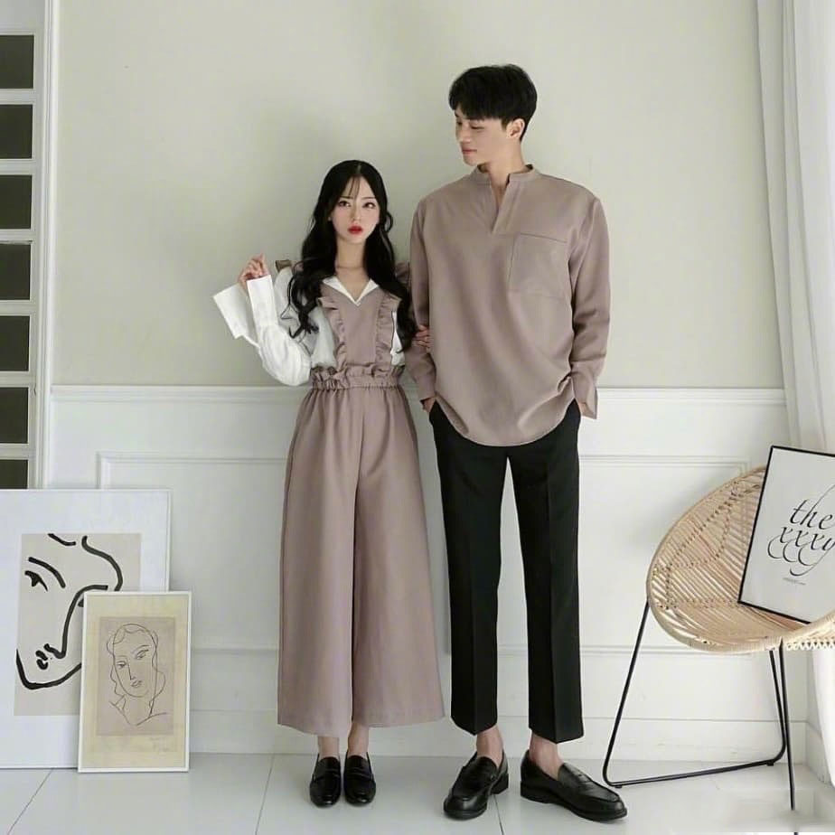 时尚的情侣装怎么穿好看,热恋情侣的穿搭