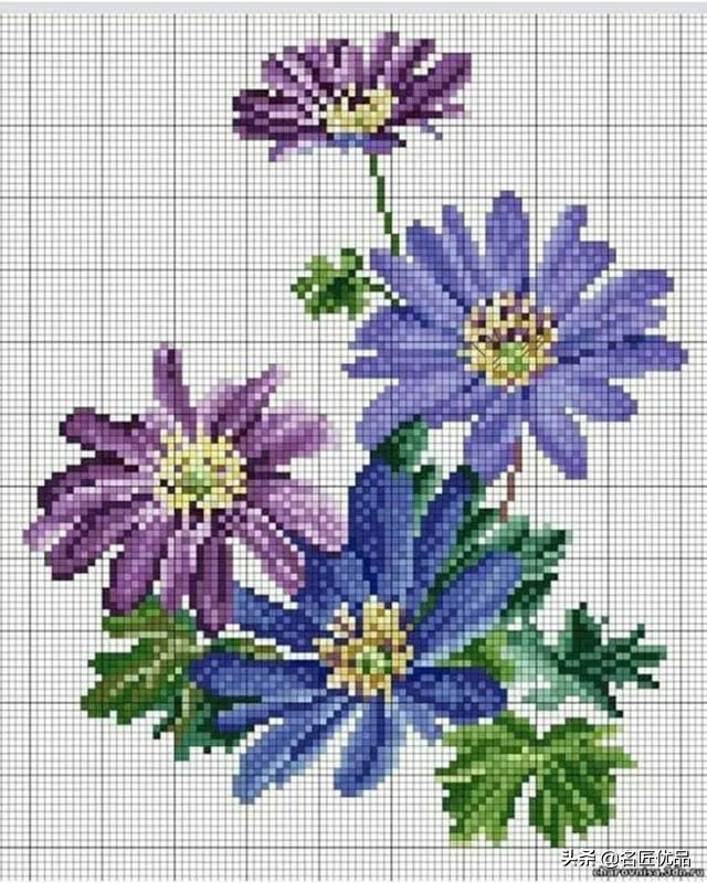 旧物利用!毛线用不完就用来刺绣,这才是十字绣最让人佩服的绣法