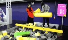 这样的蹦床公园你敢体验吗,世界十大蹦床乐园