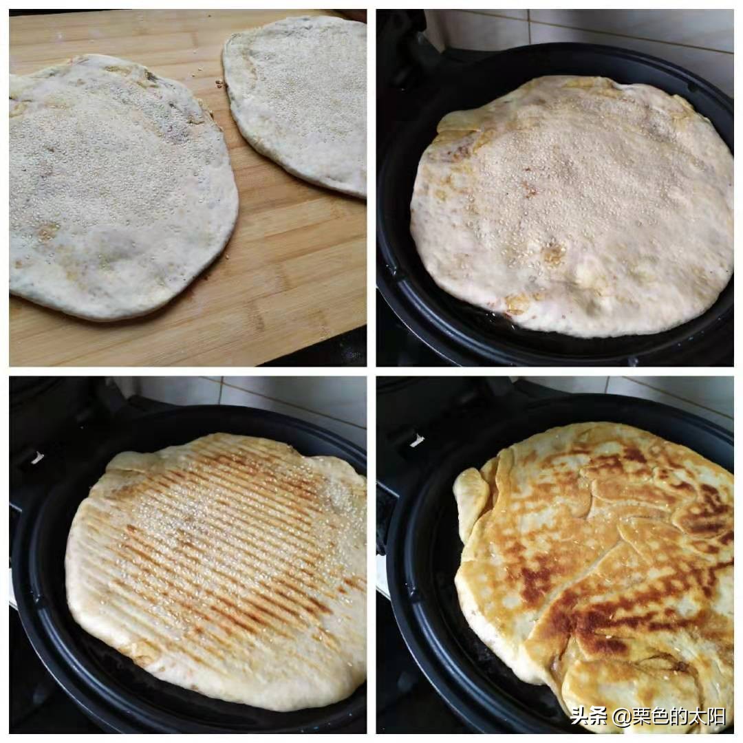 芝麻发面饼怎么做又软又香甜,芝麻酱发面饼子的家常做法