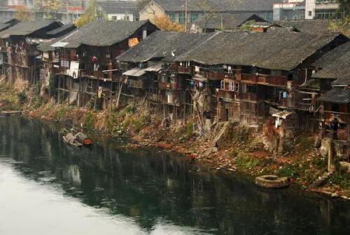 四川三汇吊脚楼图片,重庆中山古镇吊脚楼