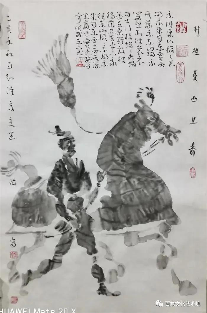 王阔海画水墨,王阔海画家算是大师吗