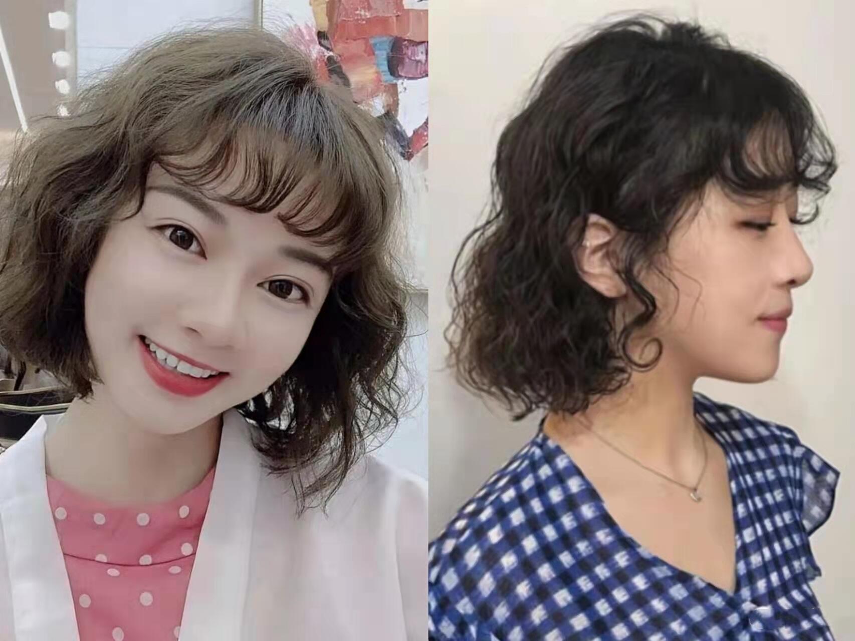 适合大脸的短发造型显小最新款,这4款短发减龄又气质轻松显高