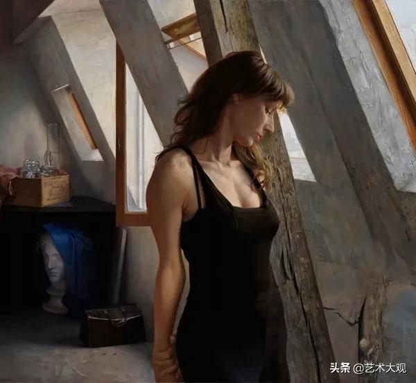 当代西方女画家油画赏析,日本大师级油画作品