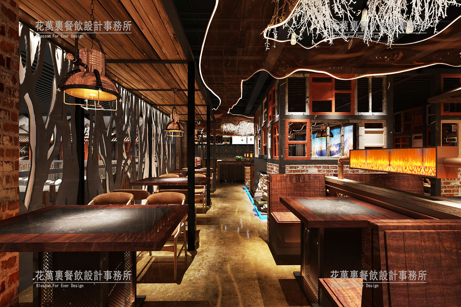 创意特色餐饮店设计风格大全,餐厅设计布局对餐饮经营作用