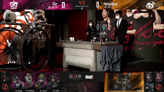 第五人格ivl夏季赛开幕式gr战队,第五人格ivlgr阵容