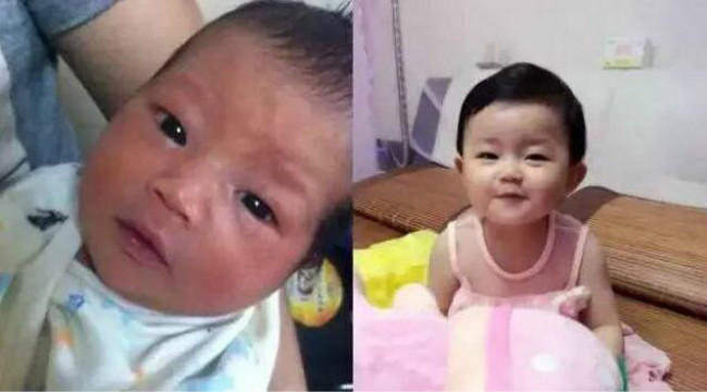 新生儿前后对比照,孩子小时候丑别急着扔掉