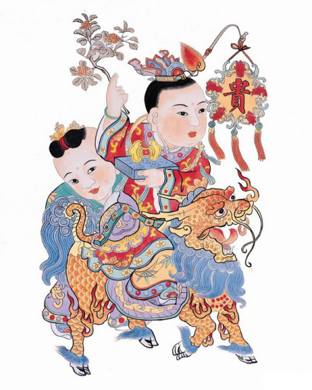 大年初五迎财神大图,初五迎财神你知道有哪些财神爷吗