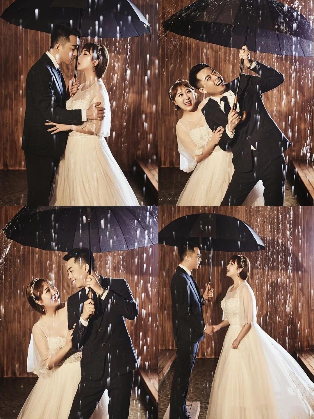 适合胖人的四种婚纱照风格,胖妹子适合的婚纱照风格