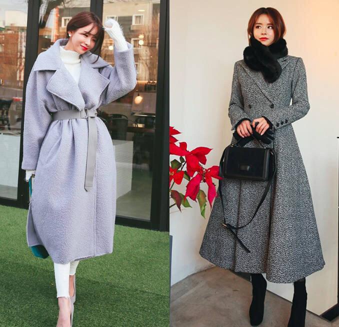 韩国女士大衣搭配方法,大衣如何穿出韩剧感