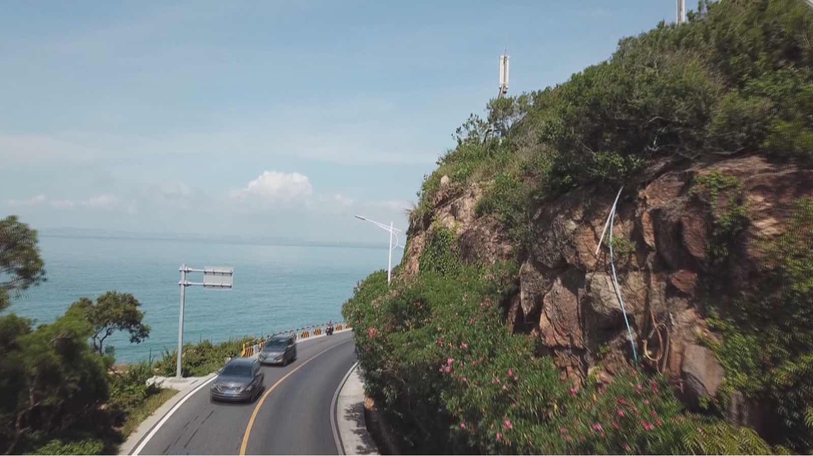 体验一下中国最美环海路,国家地理评选中国最美四条环海路