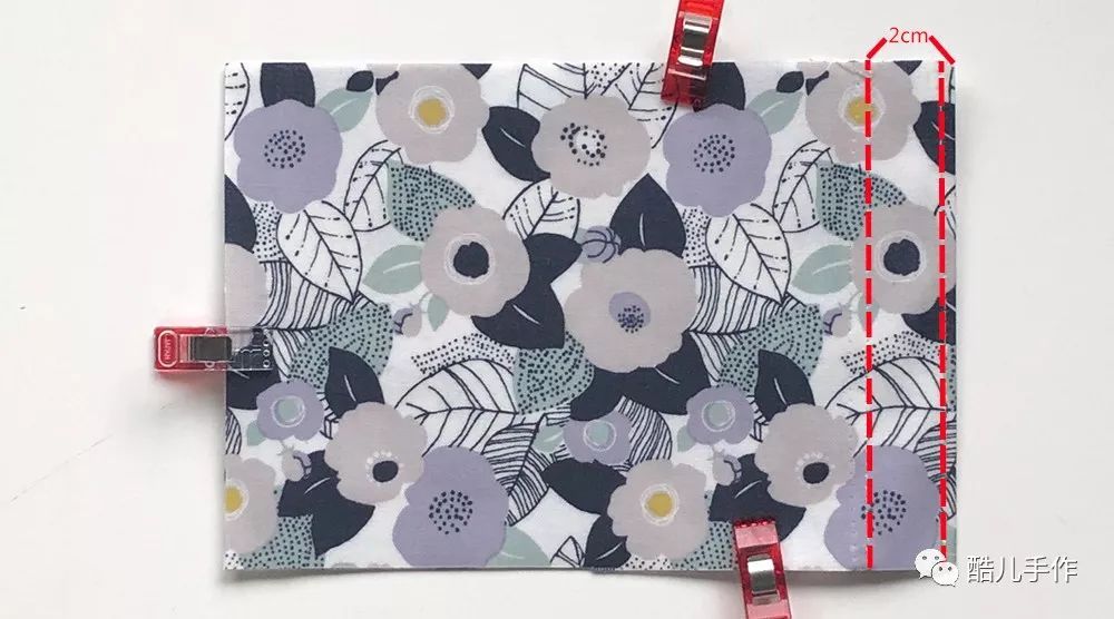 双层拉链收纳包缝制方法,布艺拉链收纳包