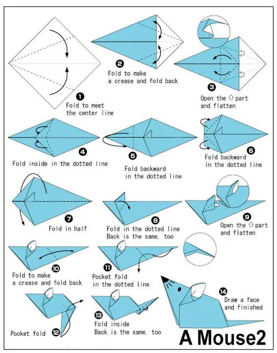 暑假小制作6-12岁折纸,放暑假做手工折纸