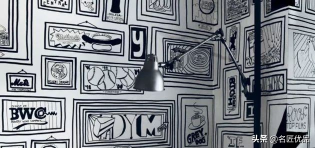 墙壁简单又好看的墙绘,手绘高级感墙面