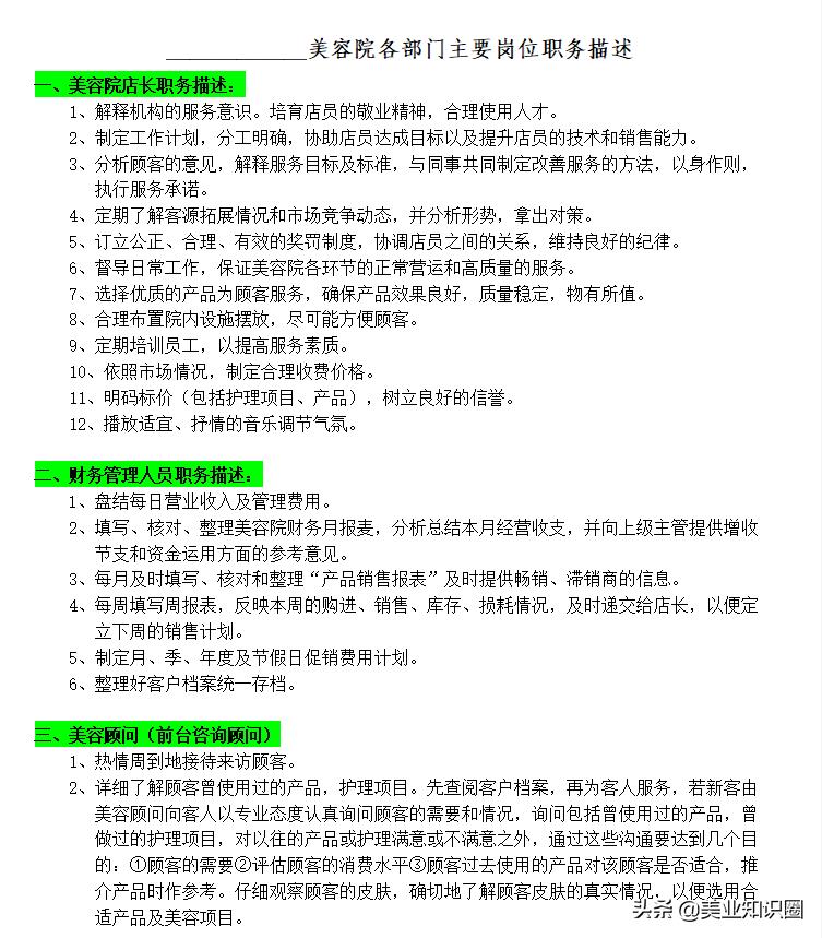 美容院运营总监的薪资标准,美容院员工的薪酬管理提成