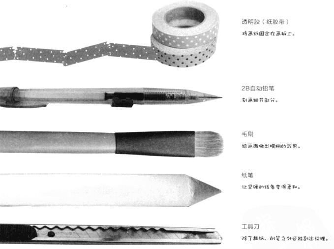 素描工具推荐,素描实用的工具只有铅笔和炭