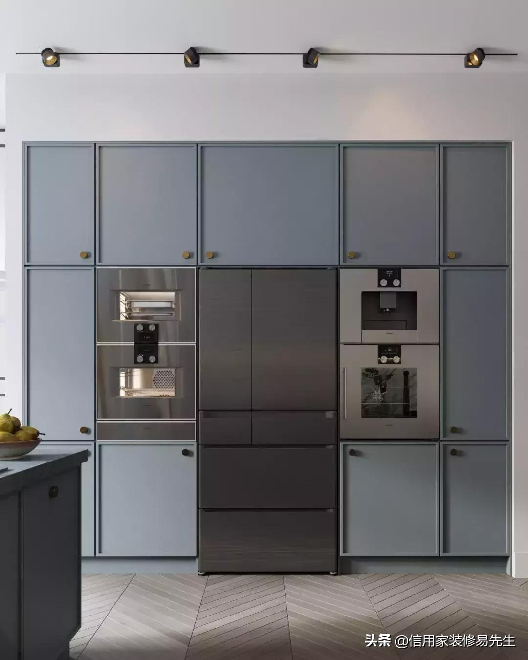 橱柜都有什么颜色好看的,橱柜白色台面配什么颜色的门好看