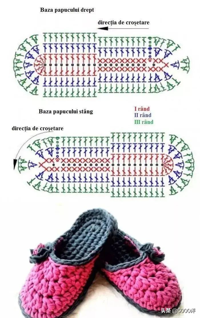 手工钩毛线拖鞋多少钱一双,毛线拖鞋钩编教程