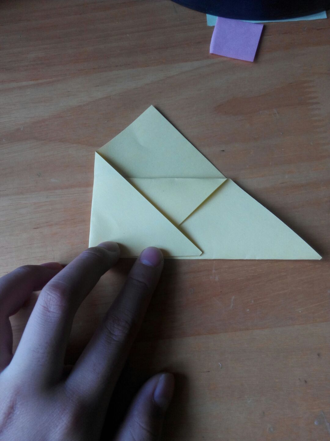 萌萌小爱心怎么叠,情书信封怎么用一张正方形的纸折