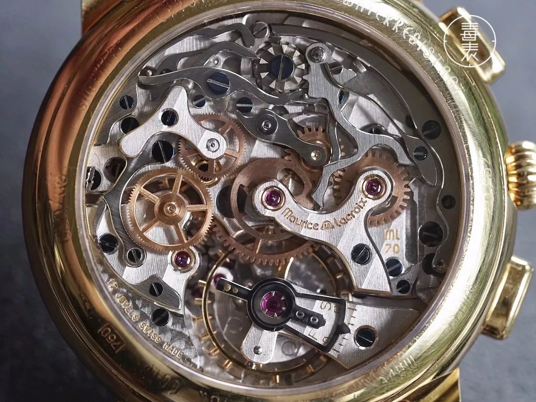 艾美橡树机芯,古董计时腕表