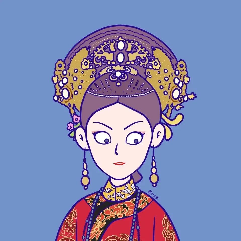 古典漫画头像小可爱,经典头像小可爱