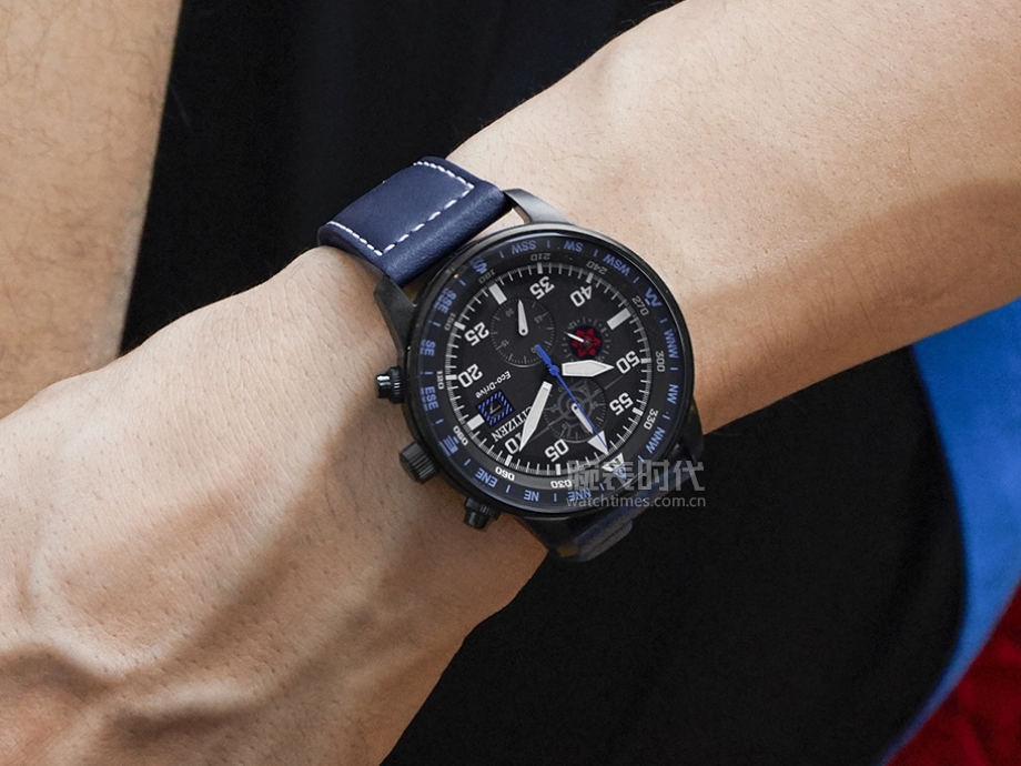 西铁城限量款腕表,西铁城火影联名款手表测评