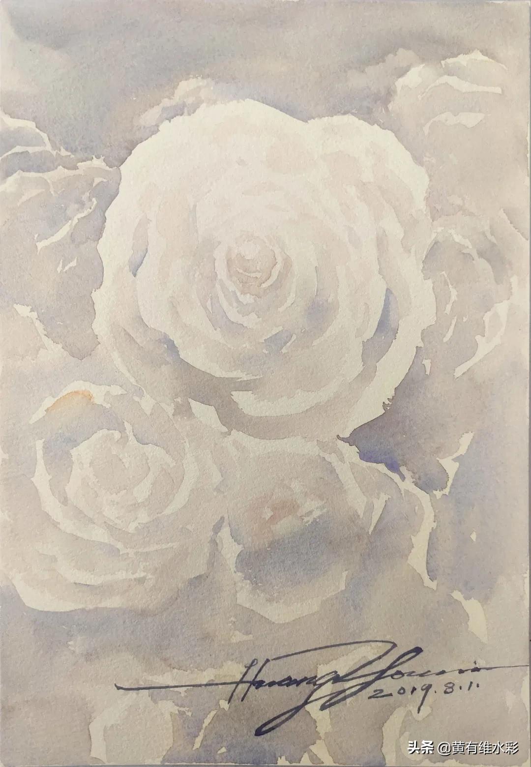 一个理工男的避坑指南,水彩入坑第一天