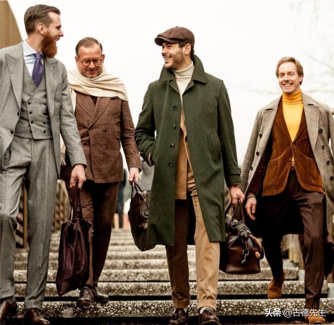 男式个性春季穿搭,男士显白穿搭