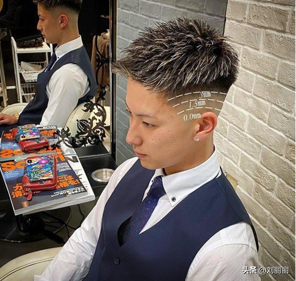 现在流行的时尚男发,男发最难剪的几款