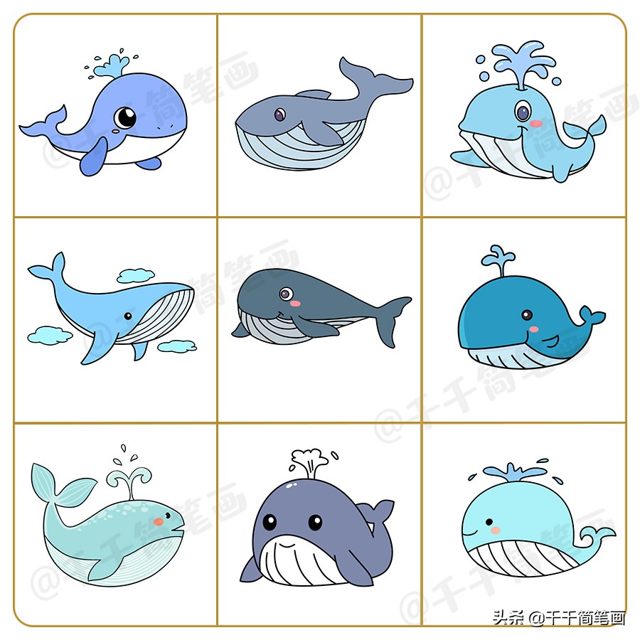 幼儿园里的小朋友儿童画,幼儿园创意儿童画又简单又漂亮