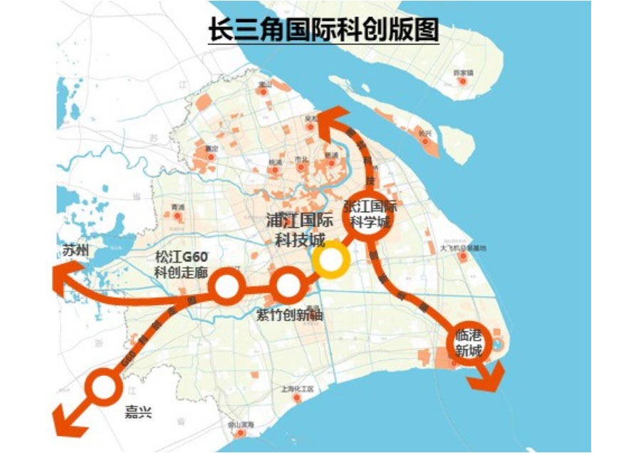 上海临港浦江国际科技城,长三角观察高铁